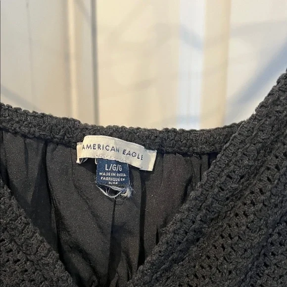 American Eagle Black Sleeveless Dress - Picture 4 of 6